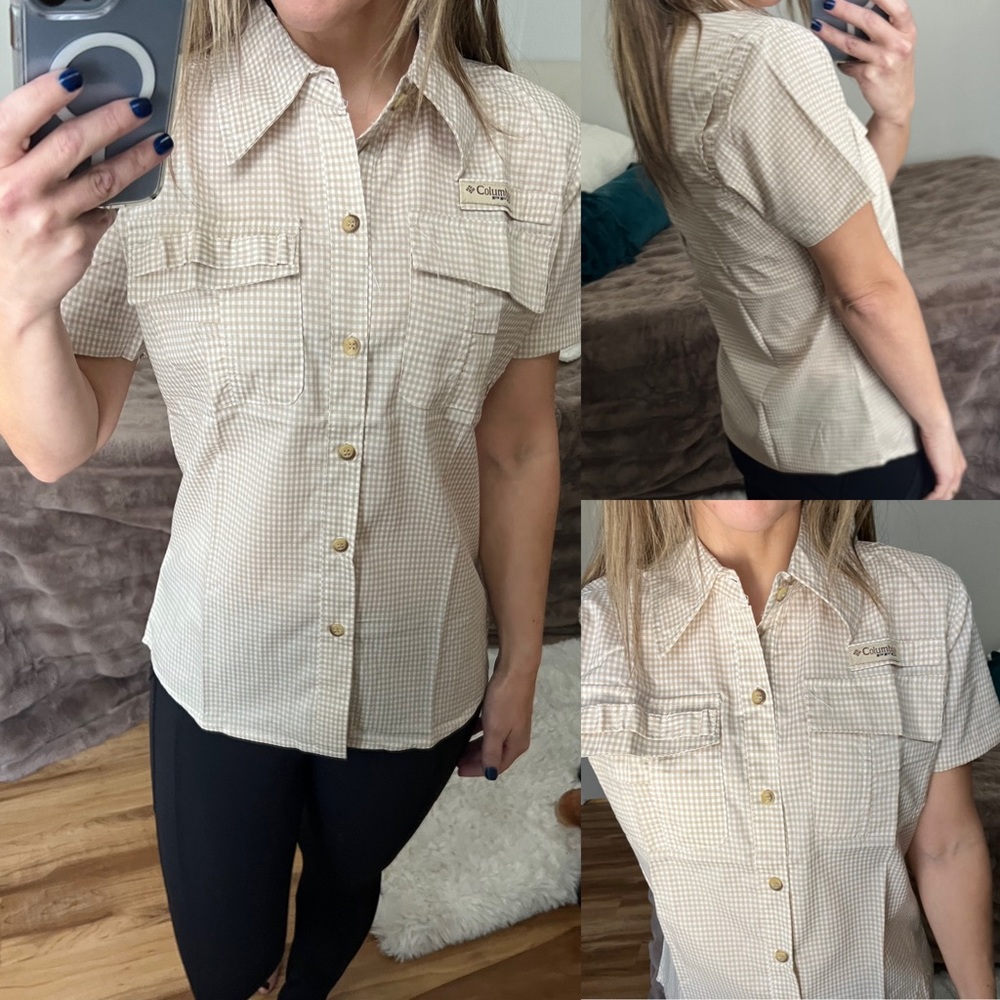 Columbia Beige Checkered PFG